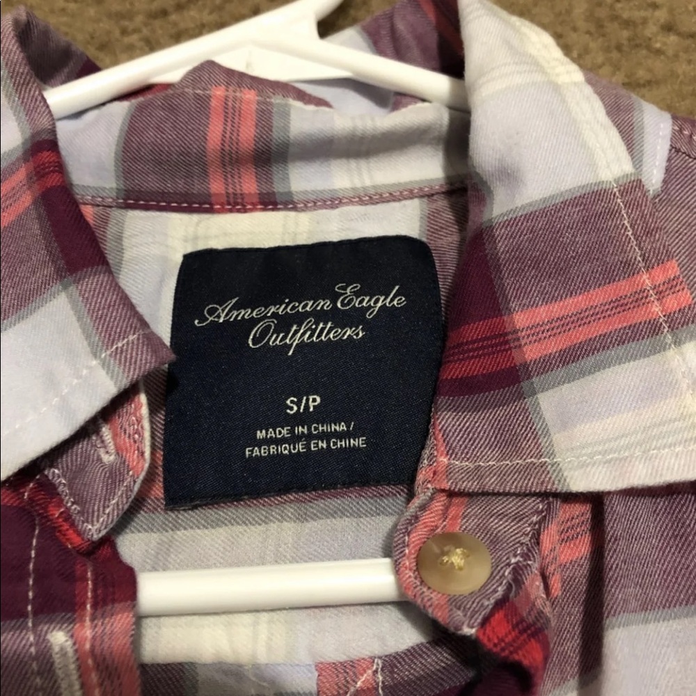 American Eagle Button Down Shirt - Picture 2 of 3